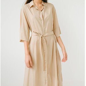 Matteau Button-Up Shirt Dress